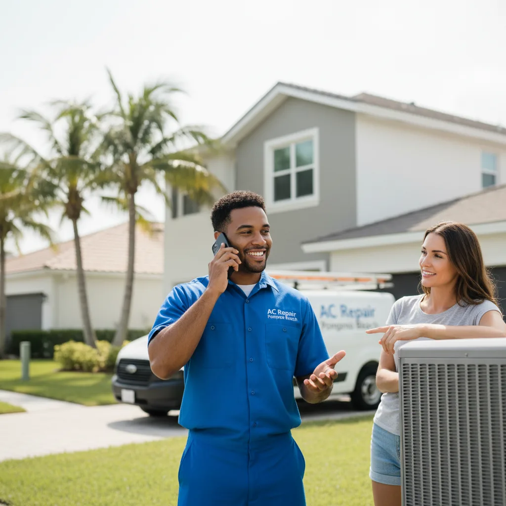 AC Repair Pompano Beach customer support in New Park